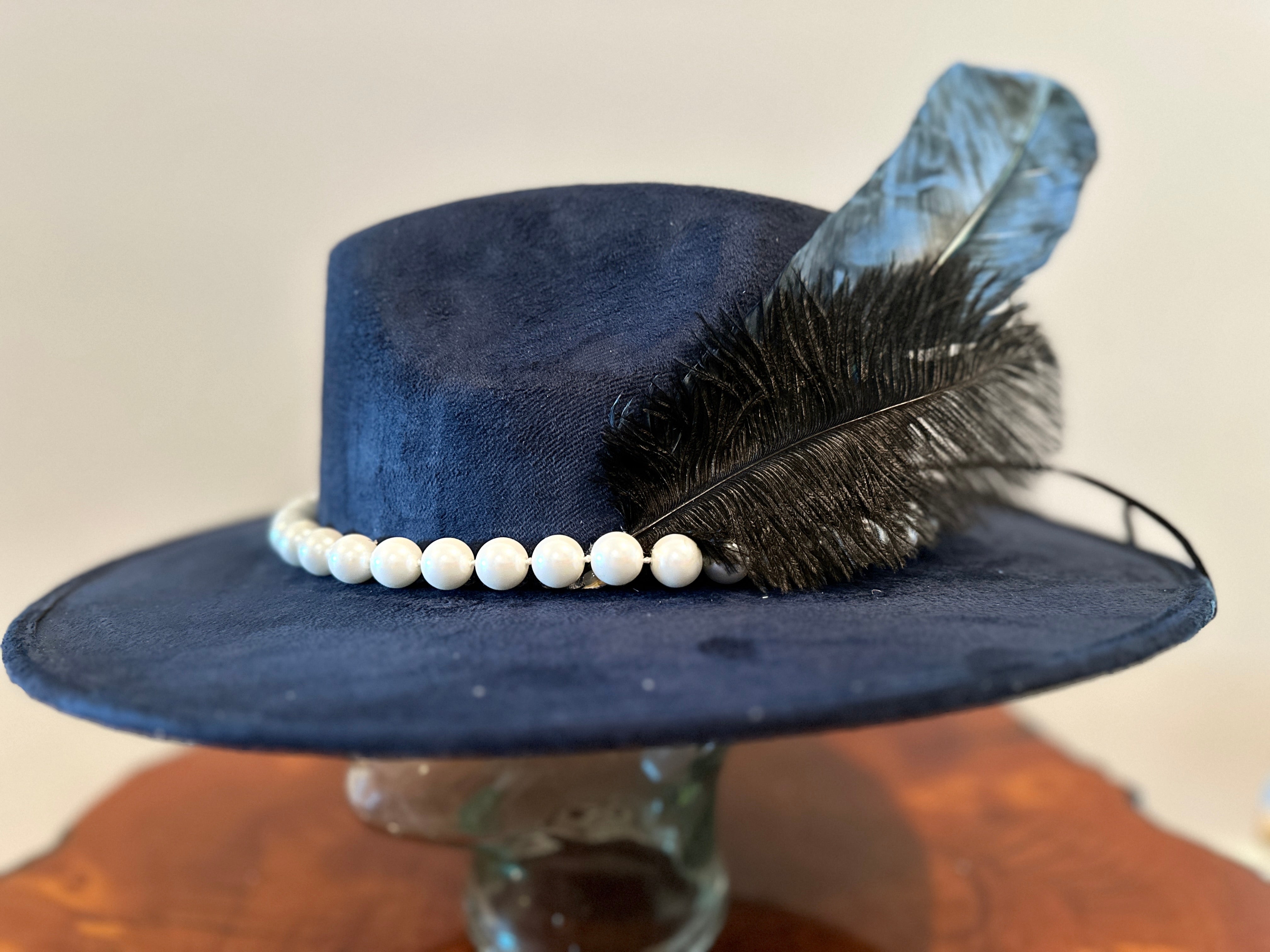 Sapphire and Pearls.....# 63