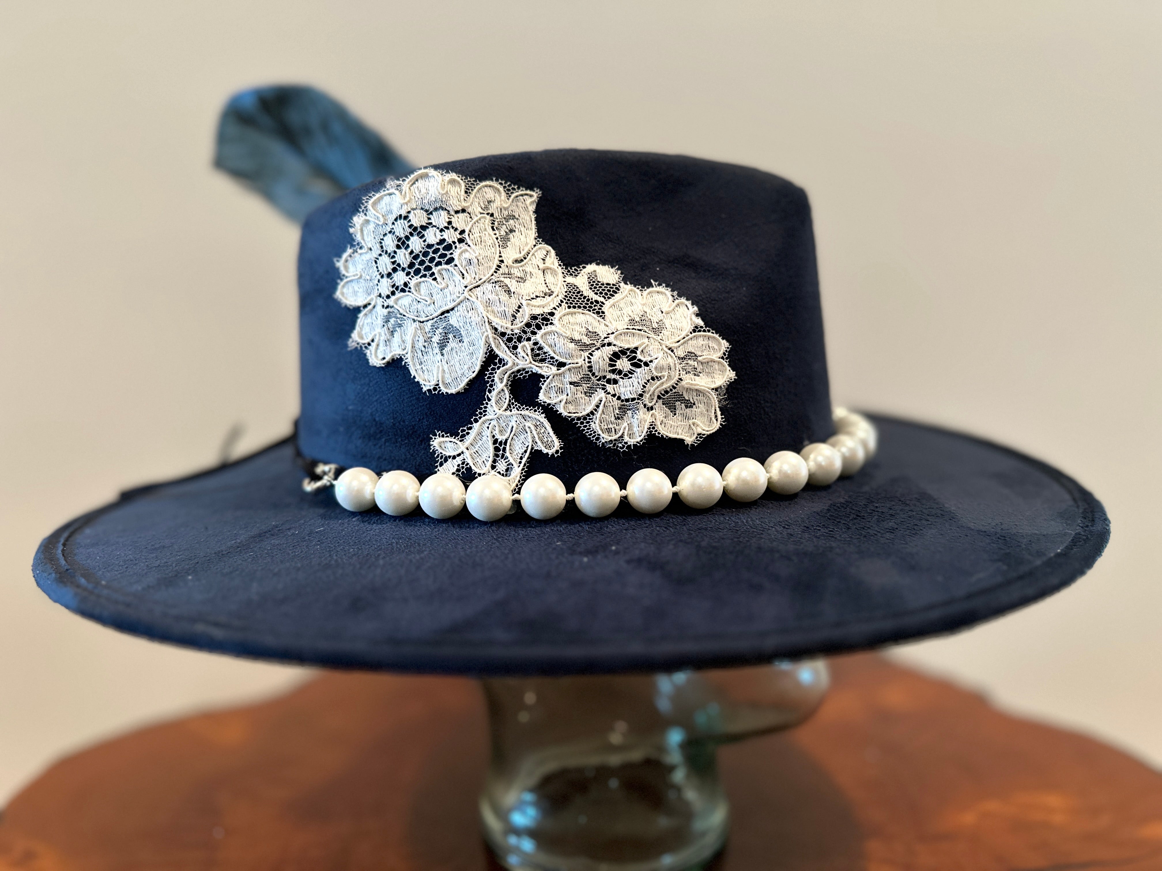 Sapphire and Pearls.....# 63